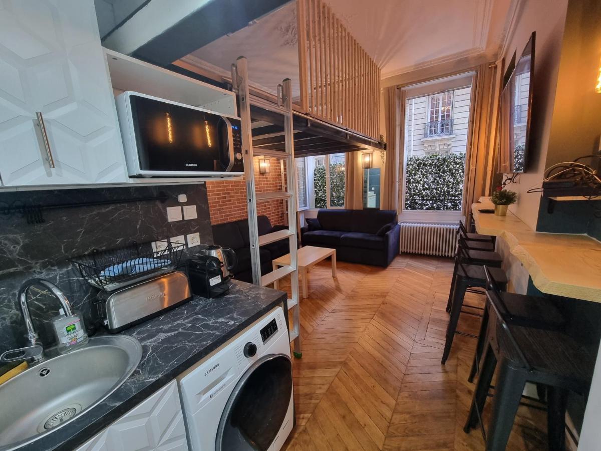 Beautiful Mini Loft Near Saint-Lazare Aparthotel Párizs Kültér fotó