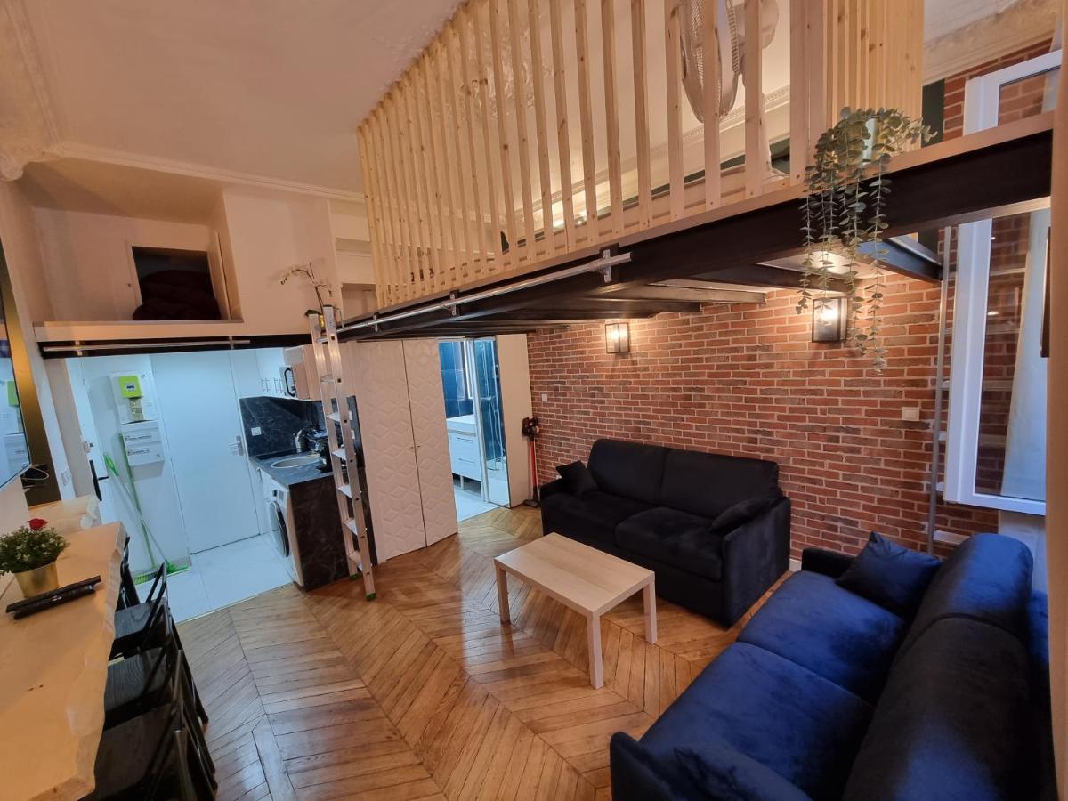 Beautiful Mini Loft Near Saint-Lazare Aparthotel Párizs Kültér fotó