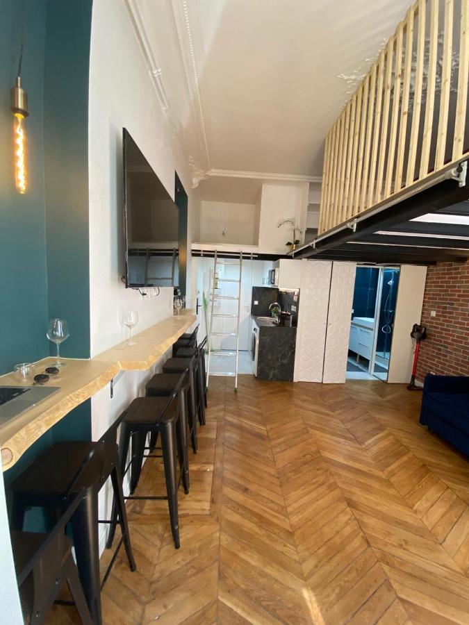 Beautiful Mini Loft Near Saint-Lazare Aparthotel Párizs Kültér fotó