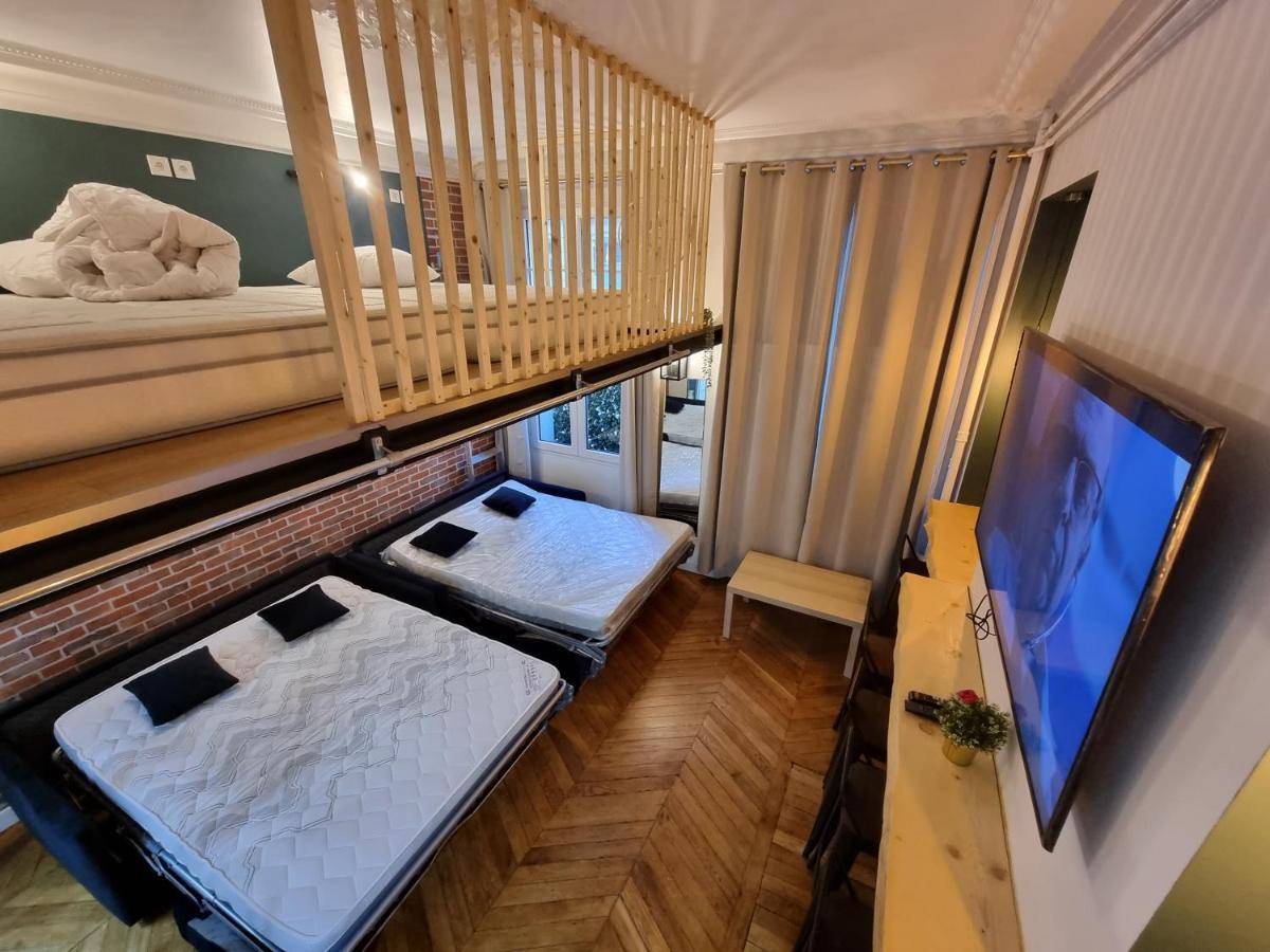 Beautiful Mini Loft Near Saint-Lazare Aparthotel Párizs Kültér fotó